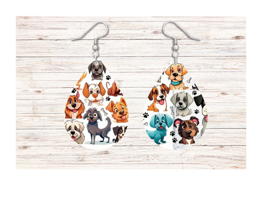 Cute Fun Dogs Earrings - Snarky Junkie