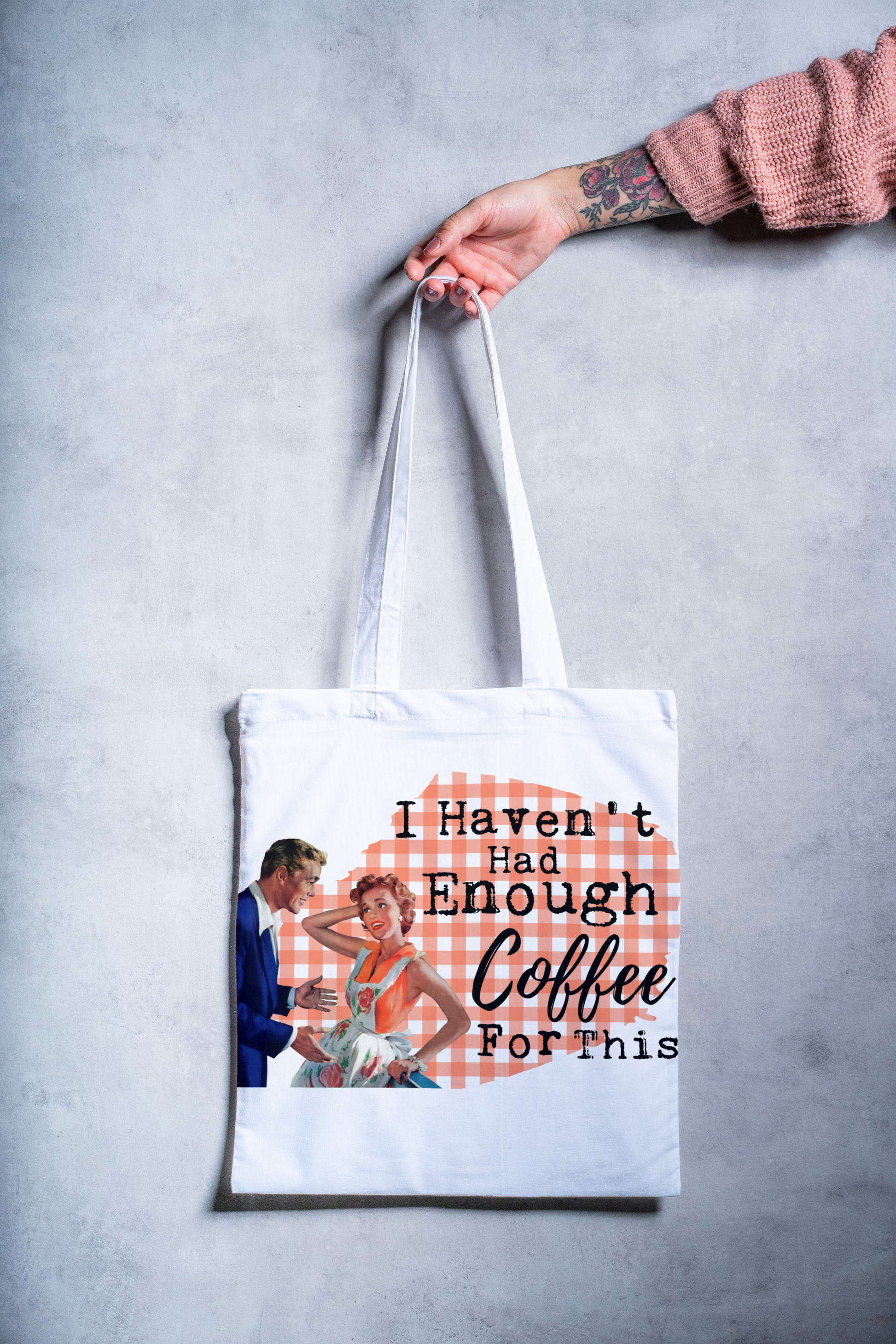Tote Bag - Coffee Theme - Snarky Junkie