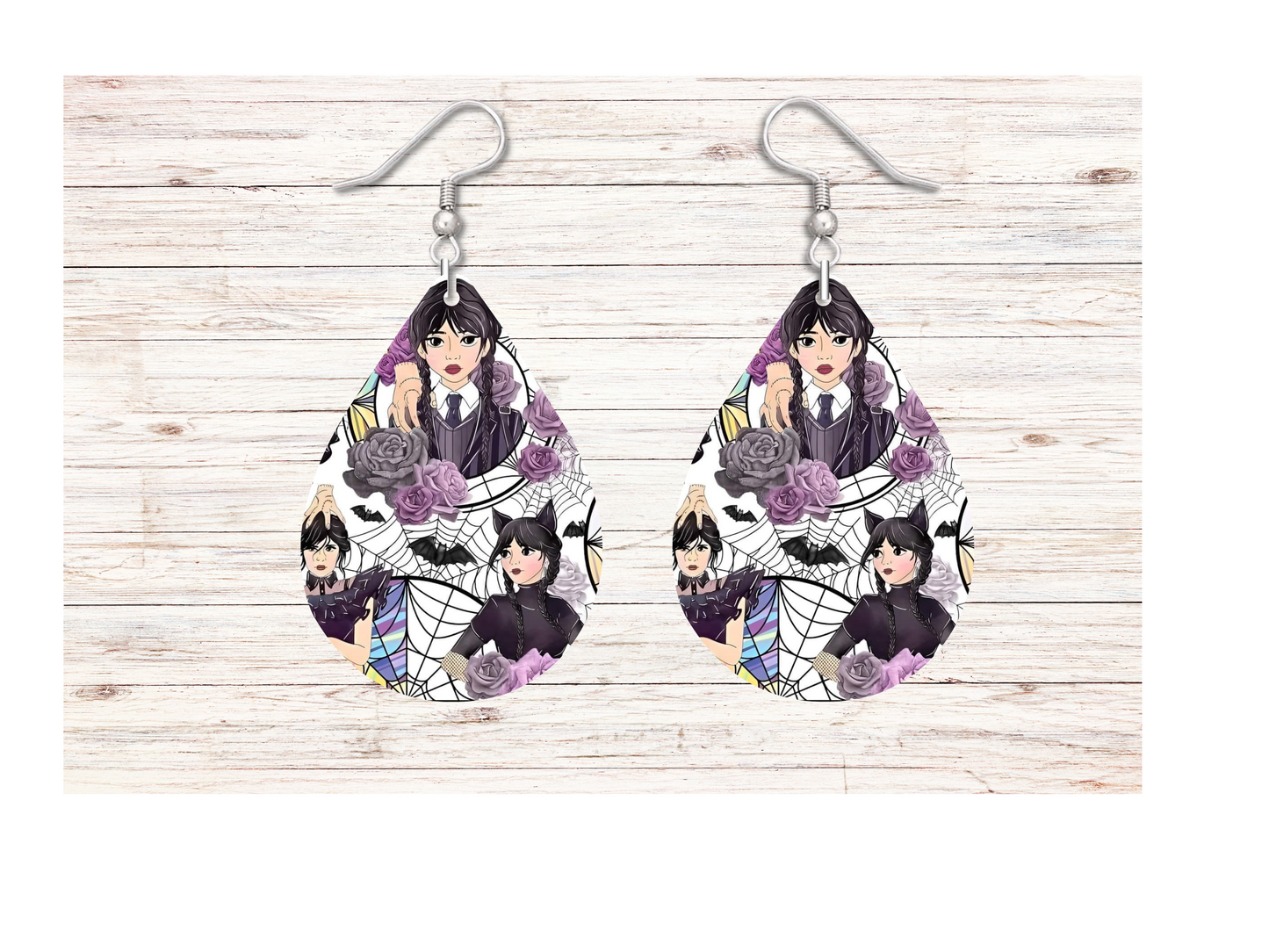Wednesday Earrings - Snarky Junkie