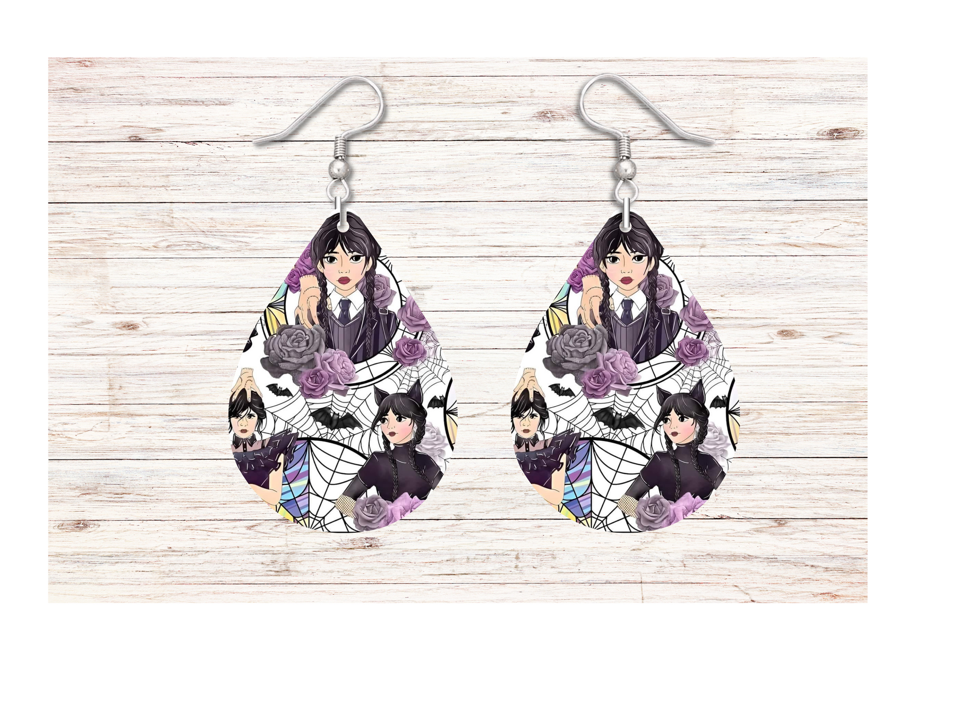 Wednesday Earrings - Snarky Junkie