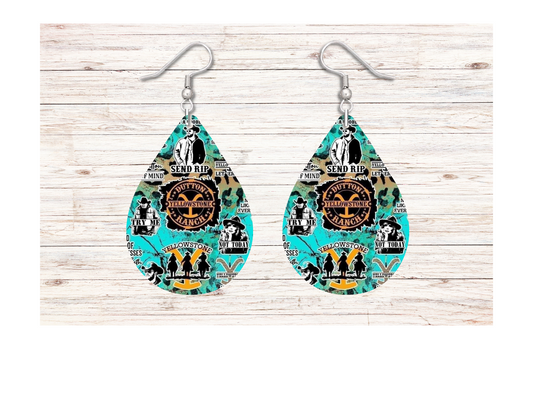 Yellowstone Earrings - Snarky Junkie